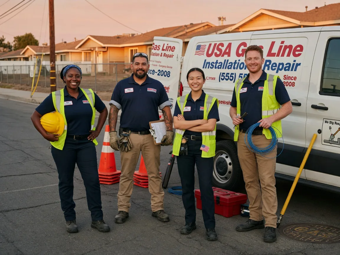 Gas Line Installation company in West Union, IL